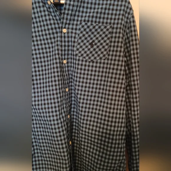Boy's Gingham Ralph Lauren Polo Size XL - Picture 4 of 5